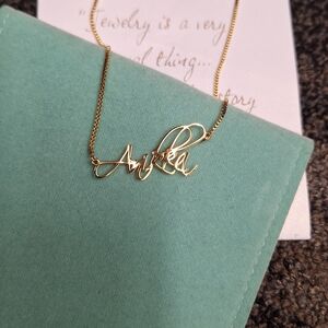 Anikka Gold Personalized Name Necklace